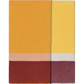 Biederlack Plaid "Plaid Summer", great sunset, B:130cm L:170cm, Baumwolle, Polyacryl, Wohndecken, Plaid, sommerliches Plaid mit Fransen