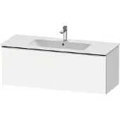 Duravit D-Neo Waschtischunterbau wandhängend, 1210x440x462mm, 1 Auszug, mit Griff Edelstahl gebürstet, DE4264070180000, Farbe: Weiß Matt Dekor