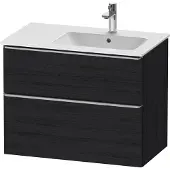 Duravit D-Neo Meuble sous-lavabo suspendu, 810x625x462mm, 1 tiroir, avec poignée acier inox brossé