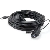 Equip 133348, 15 m, USB A, USB A, USB 3.2 Gen 1 (3.1 Gen 1), 5 Gbit/s, Schwarz