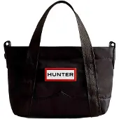Hunter NYLON MINI TOPCLIP Schwarz