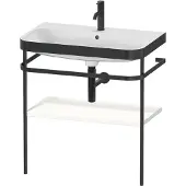 Duravit HP4737O3636 Metallk. mit Happy D.2 Plus bodenst.