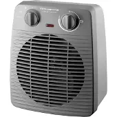 Rowenta Compact Power SO2212F0, Elektrischer Raumheizlüfter, IP20, Drinnen, Flur, Tisch, Grau, Drehregler