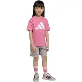 Adidas Kinder Set LK BL T-SET 160 KD6005 122 - Pnkfus/White - 122