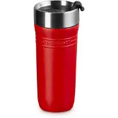 Le Creuset On The Go 41067190600001 Thermobecher kirschrot, 0,35 L