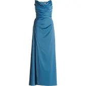Vera Mont Abendkleid "Damen figurbetont" Ohne Tasche Schluppe