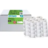 Dymo LabelWriter-Etiketten S0722550/11355, rechteckig, 19 x 51 mm, ablösbar, 24 Rollen mit jeweils 500 Etiketten, FSC-Papier, weiß