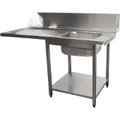 Saro Zulauftisch Spülmaschine Rechts, 1600Mm