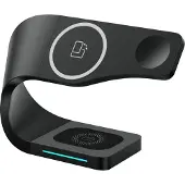 Avizar , MagSafe Ladestation für Apple iPhone / Apple Watch / AirPods, Schwarz