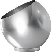 AYTM Blumentopf Globe, Ø 43 cm, silber, Edelstahl