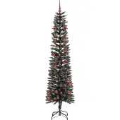 vidaXL Jasper (mit LEDs und roten Bällen)