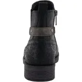 Mustang Damen Stiefelette moderner Alltagsschuh 15M0052002, Größe:40 EU, Farbe:Schwarz