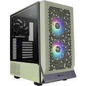 Thermaltake Ceres 300 TG, Midi Tower, PC, Grün, ATX, EATX, micro ATX, Mini-ITX, Gehärtetes Glas, 18,5 cm