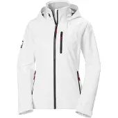 Helly Hansen Damen Crew Hooded Jacket 2.0, 001 White, XL EU