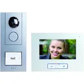 M-E modern-electronics VISTUS VD ALU-6710 S Video-Türsprechanlage Kabelgebunden Silber (41174)