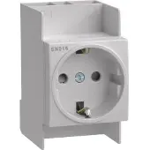 Hager SN Wandsteckdose Modular (Europäische Steckdose) - SN016