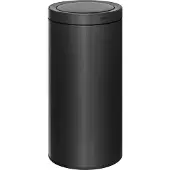 5 Five Automatischer mülleimer "delta" aus schwarzem metall 40l - 5 five simply smart