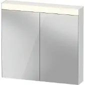 Duravit Licht & Spiegel Good Spiegelschrank mit Beleuchtung, 2 Spiegeltüren, 810x760x148mm, LM7821000000000