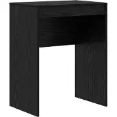 vidaXL Schreibtisch Schwarz Eichen-Optik 105,5 x 34 x 127 cm 2 stk.