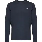 North Bend Langarmshirt "Langarmshirt NBAdreon M", Herren, Gr. XXL, blau (moonless night), Obermaterial: 90% Polyester PES. 10% Elasthan EL., Sweatshirts Langarmshirt