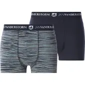 Jan Vanderstorm Retro Pants "2er Pack Retropants RUNEBORG", Herren, Gr. 5XL, blau, Obermaterial: 95% Baumwolle CO. 5% Elasthan EL., Unterhosen Retro Pants