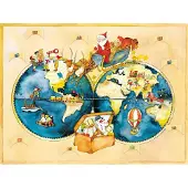 Korsch Verlag Adventskalender "Reise um die Welt"