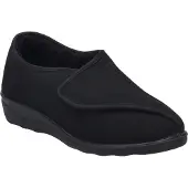 Josef seibel Hausschuh "Nice 105, schwarz", Damen, Gr. 43, schwarz, Obermaterial: 100% Textilmaterial TEXMAT., Schuhe Hausschuh