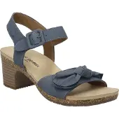 Josef seibel Sandale "Grace 11, azur", Damen, Gr. 40, blau (azur), Obermaterial: 100% Rindsleder Leather cow., Schuhe Sandale