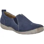 Josef seibel Slipper "Fergey 49, shark", Damen, Gr. 41, grau (shark), Obermaterial: 100% Rindsleder Leather cow., Schuhe Slipper