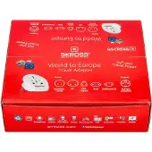 Skross 45195, Universal, Universal, 100 - 250 V, Weiß, Box