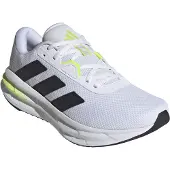 Adidas 1100000002199 PERFORMANCE "GALAXY 7", Herren, Gr. 45, schwarz-weiß (cloud weiß, core schwarz, solar slime), Synthetik, Textil, Schuhe 1100000002199
