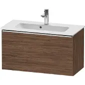 Duravit D-Neo Waschtischunterbau wandhängend, 810x440x372mm, 1 Auszug, mit Griff Chrom, DE4269010210000