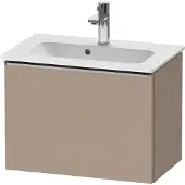 Duravit D-Neo Waschtischunterbau wandhängend, 610x440x372mm, 1 Auszug, mit Griff Edelstahl gebürstet, DE4268070750000