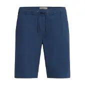 Blend Chinoshorts "Chinoshorts BHKvant", Herren, Gr. M, N-Gr, blau (marineblaus), Obermaterial: 99% Baumwolle CO. 1% Elasthan EL., Hosen Chinoshorts