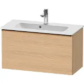 Duravit D-Neo Waschtischunterbau wandhängend, 810x440x372mm, 1 Auszug, mit Griff Bronze gebürstet, DE4269004300000
