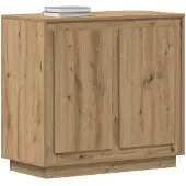 Syfax Sideboard Artisan-Eiche 80 x 40 x 75 cm Holzwerkstoff