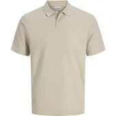 Jack & Jones "JJEAUSTIN POLO SS NOOS" Materialmix, regular fit
