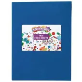 Colorations – Schaumstoffplatten Blau, 10 Stück
