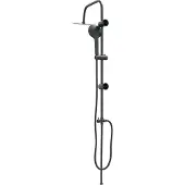 vidaXL Duschsystem Schwarz 47 x 20 x 95 cm Edelstahl