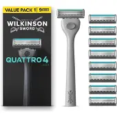 Wilkinson Sword Quattro Rasierer Set 1 St