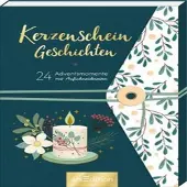 Sonstige Verlage Ars Edition Adventskalender Buch: 24 weihnachtliche Geschichten & Gedichte zum Aufschneiden