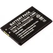 AccuCell Akku passend für Sony Ericsson ST25i, Xperia U, BA600
