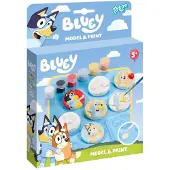 Totum Bluey Gips-Bastelset Figuren zum Bemalen