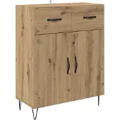Syfax Sideboard Artisan-Eiche 69,5 x 34 x 90 cm Holzwerkstoff
