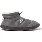 Nuvola . Hausschuhe für Herren Damen rutschfester Sohle warm gepolstert bequem grau 46-47 - UNBOVEL