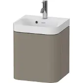 Duravit Möbelwaschtisch Happy D.2 Plus 40x36cm, 1 T, An li, m HL, st-g s-matt