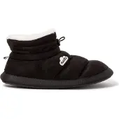 Nuvola . Hausschuhe für Herren Damen rutschfester Sohle warm gepolstert bequem schwarz 46-47 - UNBOVEL