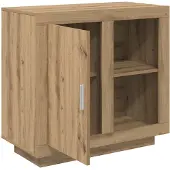 vidaXL Sideboard Artisan-Eiche 80 x 40 x 75 cm Holzwerkstoff