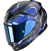 Scorpion Exo-491 Zumo Helm, schwarz/blau, M (57/58)