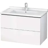 Duravit L-Cube bâti-support lavabo suspendu, 2 tiroirs, 820x558x469mm, LC626508383, LC626508383